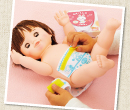 （生産終了）うんちでた?おむつ替えごっこ～おしりふきつき～