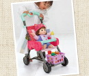 （生産終了）お買いものベビーカー 〜ラズベリーピンク～