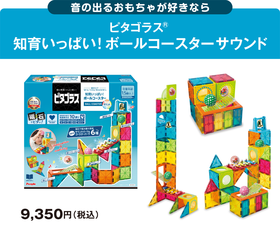 ピタゴラス BASIC知育いっぱい！ボールコースターDX