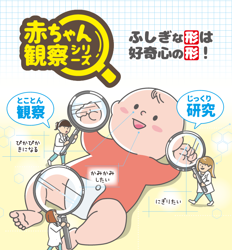 赤ちゃん観察シリーズ | おもちゃ-ベビーおもちゃ | 乳幼児玩具