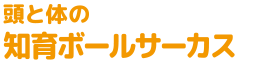 頭と体の知育ボールサーカス